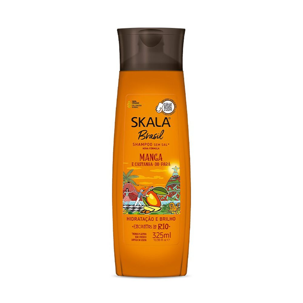 Shampoo Mango Y Casta&ntilde;a Skala Brasil 325 Ml image number 0.0