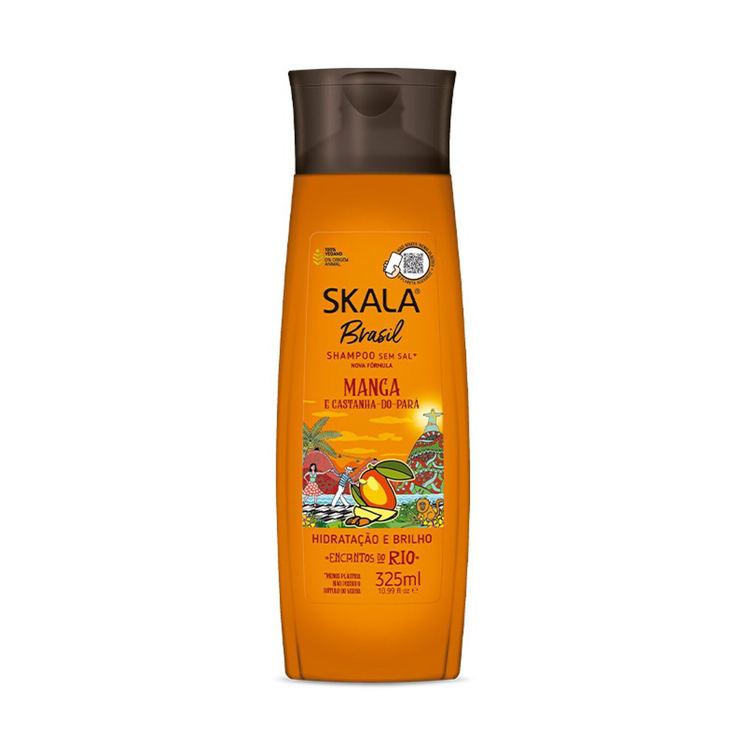 Shampoo Mango Y Casta&ntilde;a Skala Brasil 325 Ml image number 0.0