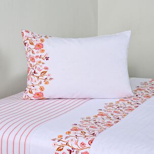 Juego De S&aacute;banas American Family Tropico / 1.5 Plazas / 144 Hilos