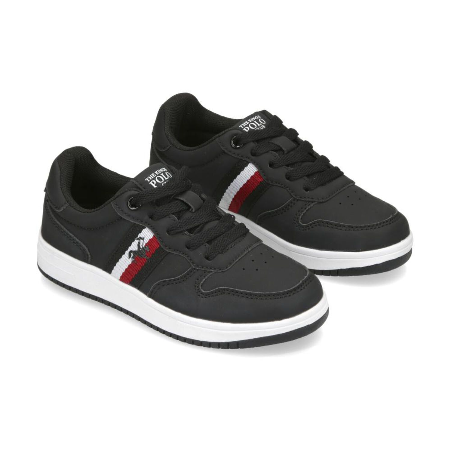 Zapatilla Infantil Ni&ntilde;o The King's Polo Club Black image number 1.0