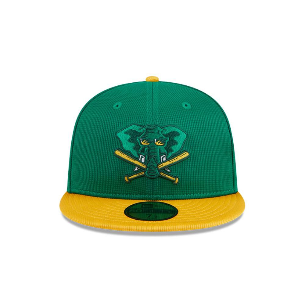 Jockey Oakland Athletics Mlb 59fifty Dark Green New Era image number 2.0