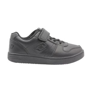 Zapatilla Escolar Ni&ntilde;o Lotto Negro