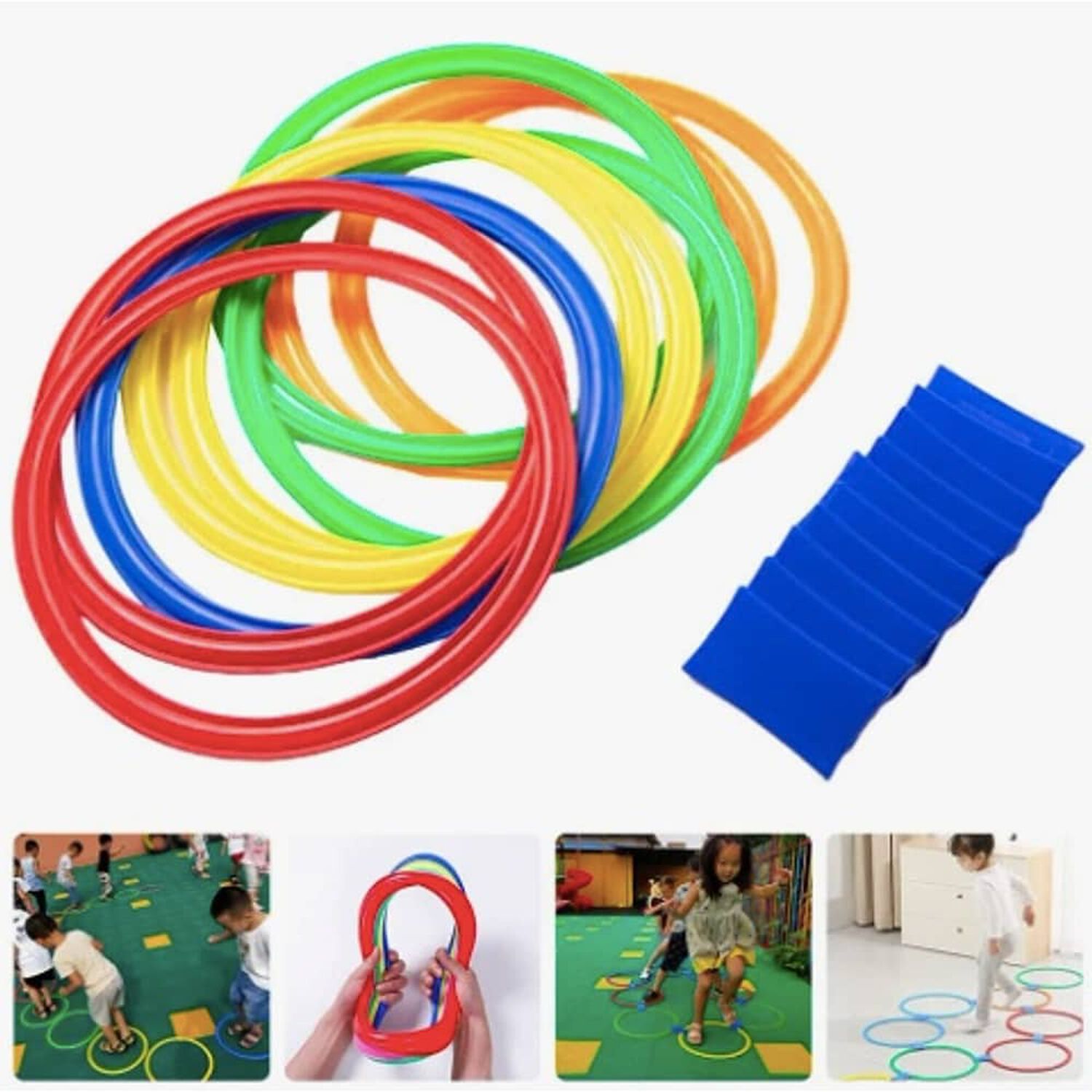 Set 10 Aros De Agilidad Y Entrenamiento image number 0.0