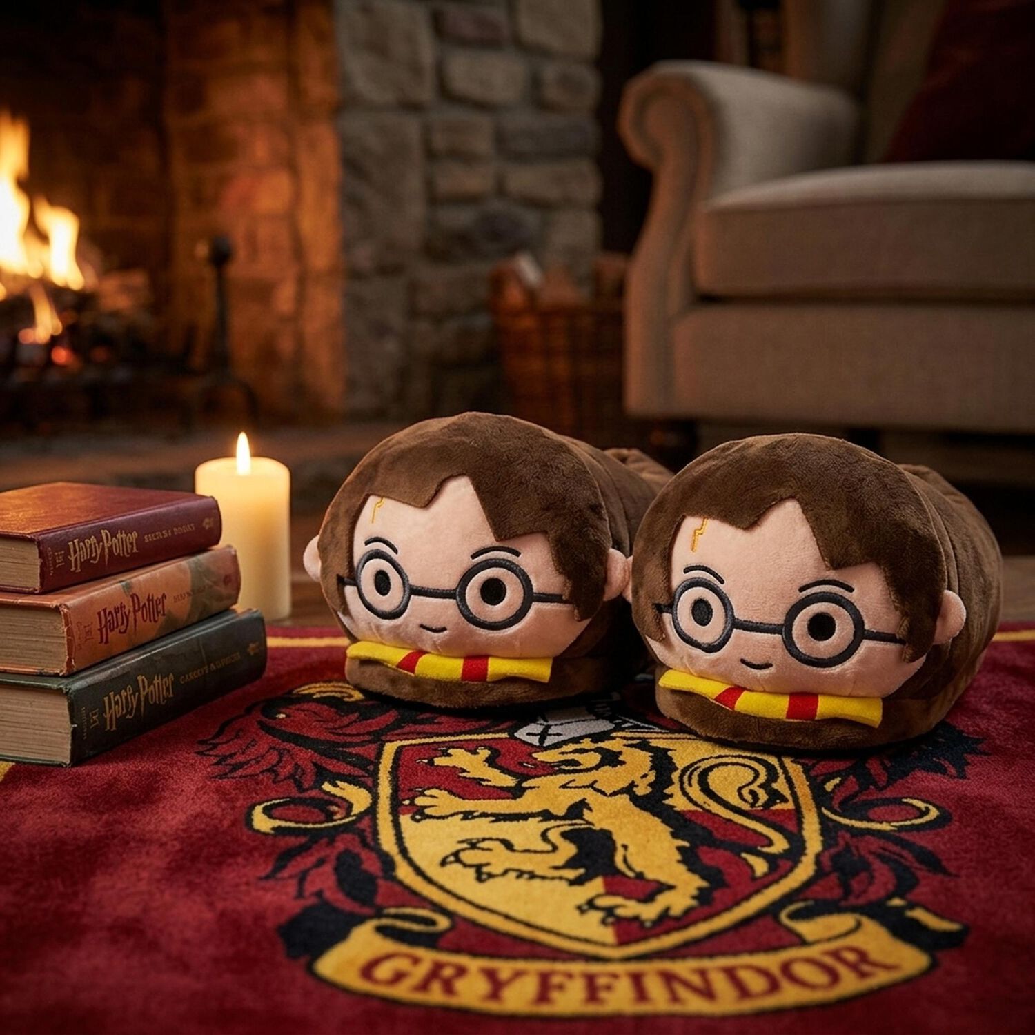 Pantuflas 3d Harry Potter Zapatilla Levantar image number 4.0