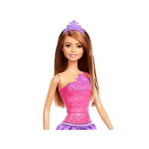 Juguete Figura Barbie Princesa Anastasia Morado Mattel