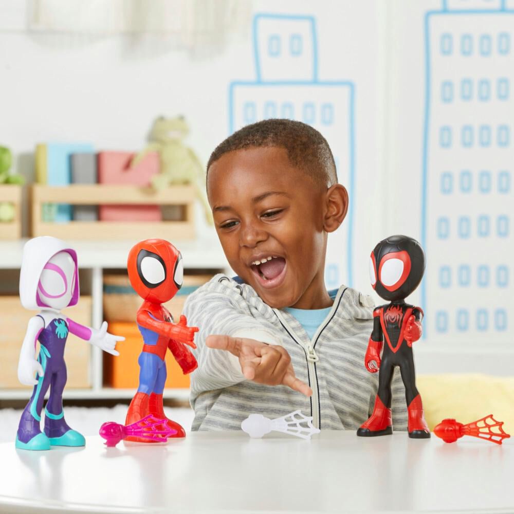Figura De Acci&oacute;n Spider And Friends F3711 image number 6.0