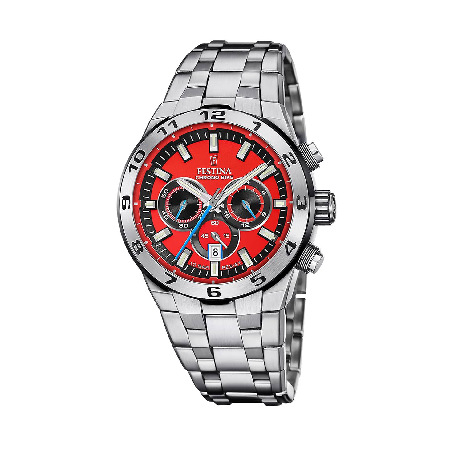 Reloj F20670/5 Festina Rojo Hombre Chrono Bike image number 0.0