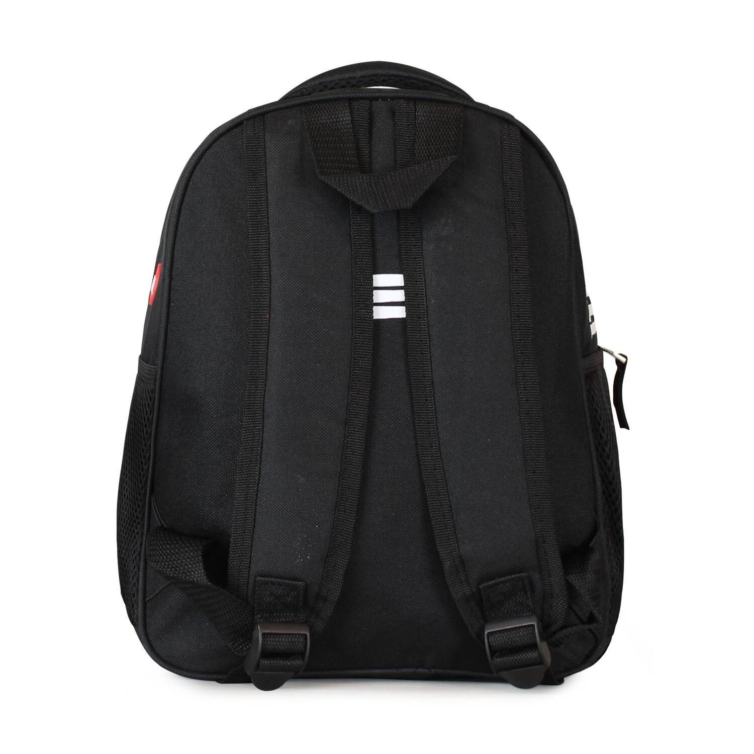 Pack Wilson 2 Mochilas Infantil Logan Roja Y Negra image number 3.0