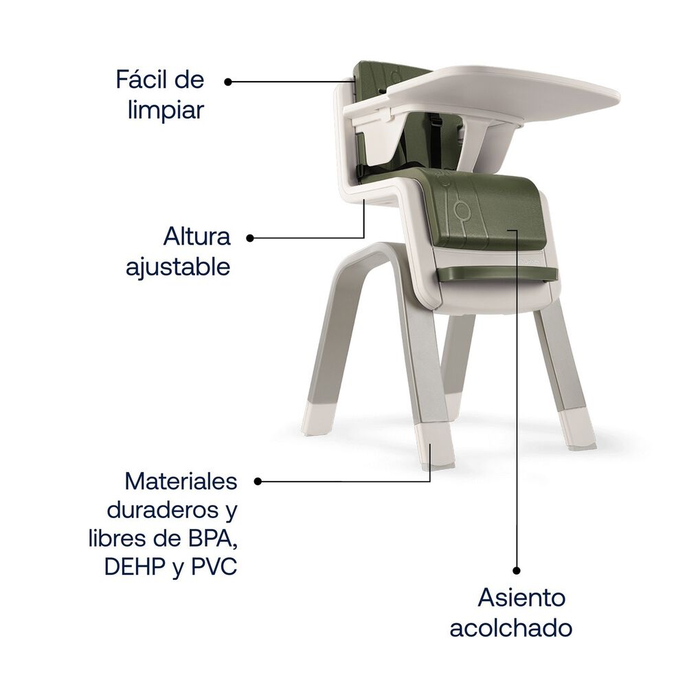 Silla De Comer Zaaz Pine Nuna image number 3.0