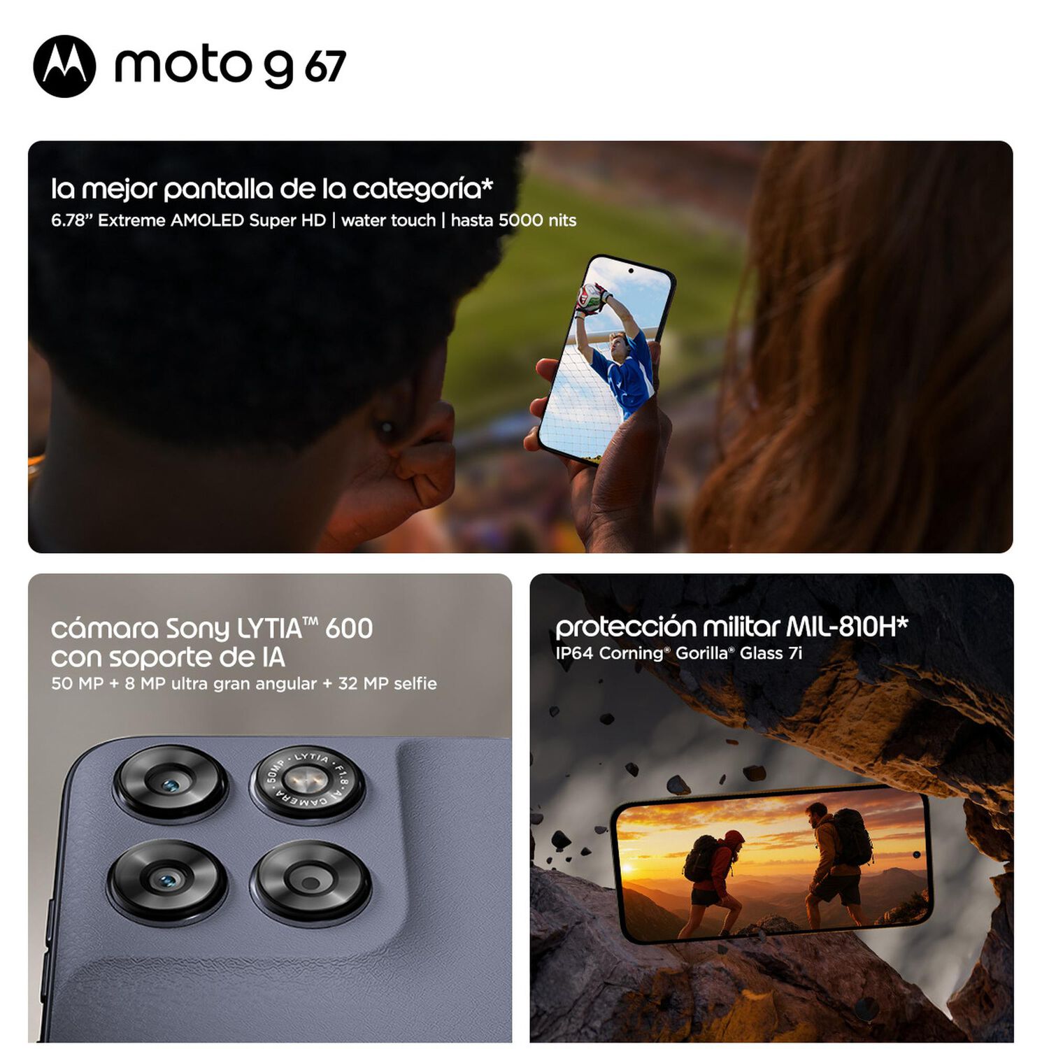 Moto G67 4+256gb image number 4.0