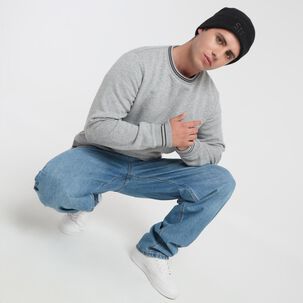 Polerón Estampado Slim Cuello Redondo Hombre Skuad