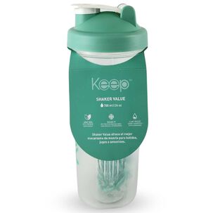 Botella Keep Shaker Value 700ml Agua Deportes Proteina Turquesa