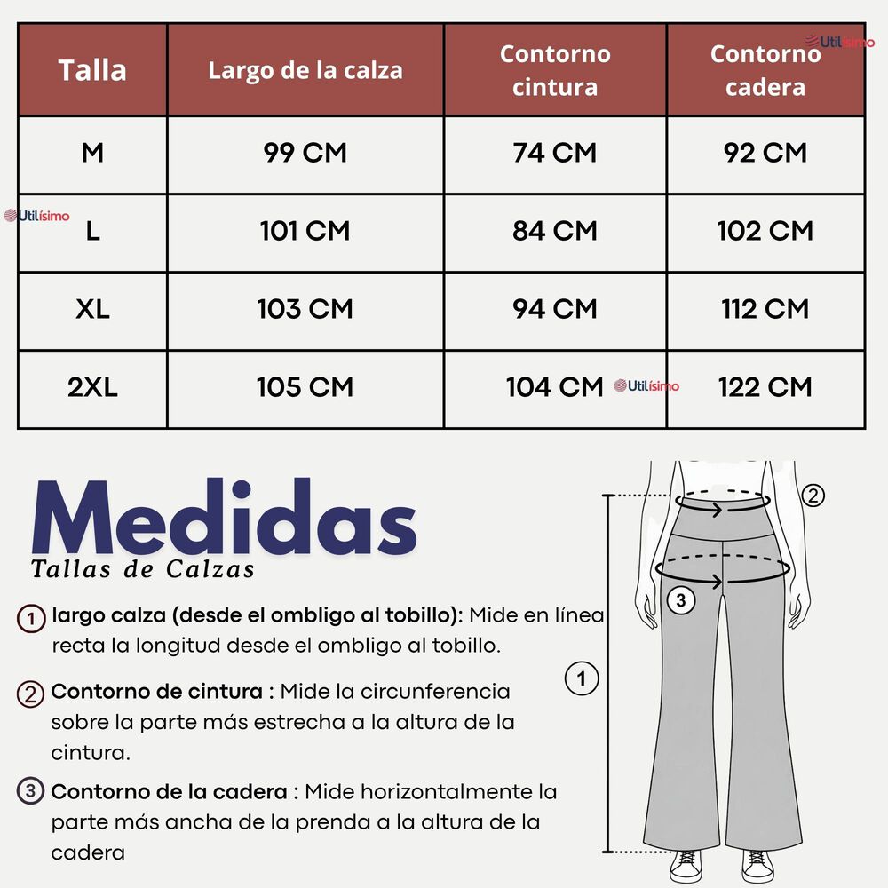 Pantal&oacute;n Cotel&eacute; Palazzo Polar Con Chiporro Elasticado T&eacute;rmico Gris Melange image number 3.0