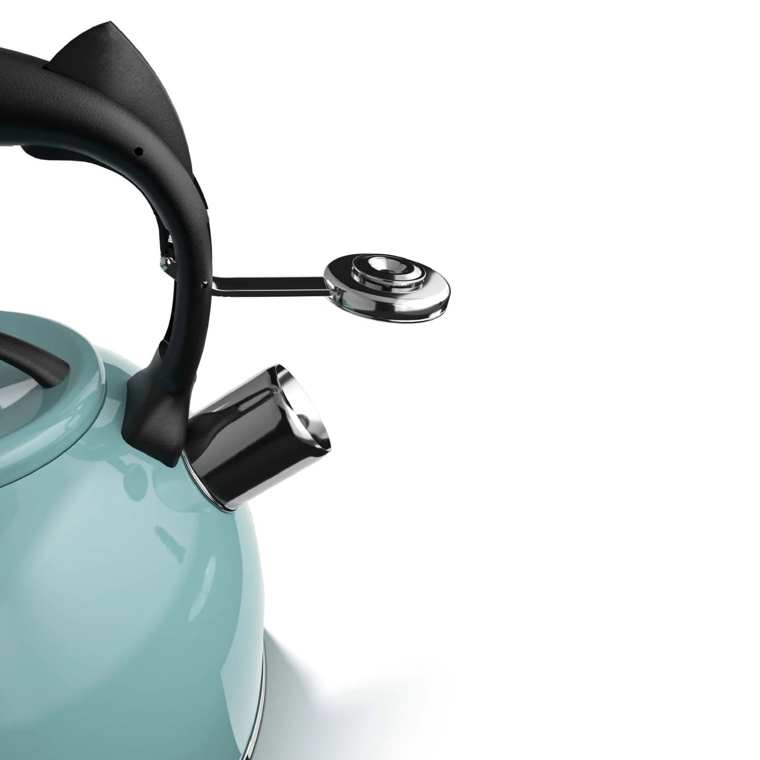 Tetera Acero Inoxidable Con Silbato Wens 3l Turquesa image number 1.0
