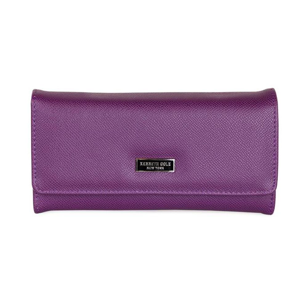Billetera Mujer Flap-bessie Morada Kenneth Cole image number 0.0