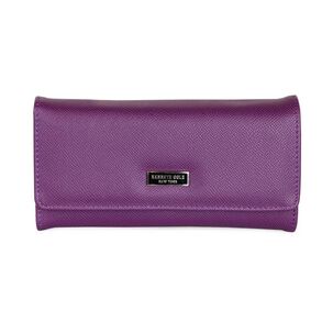 Billetera Mujer Flap-bessie Morada Kenneth Cole