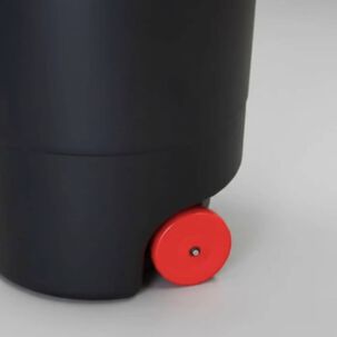 Basurero Contenedor Tacho Redondo Con Rueda 125 Litros