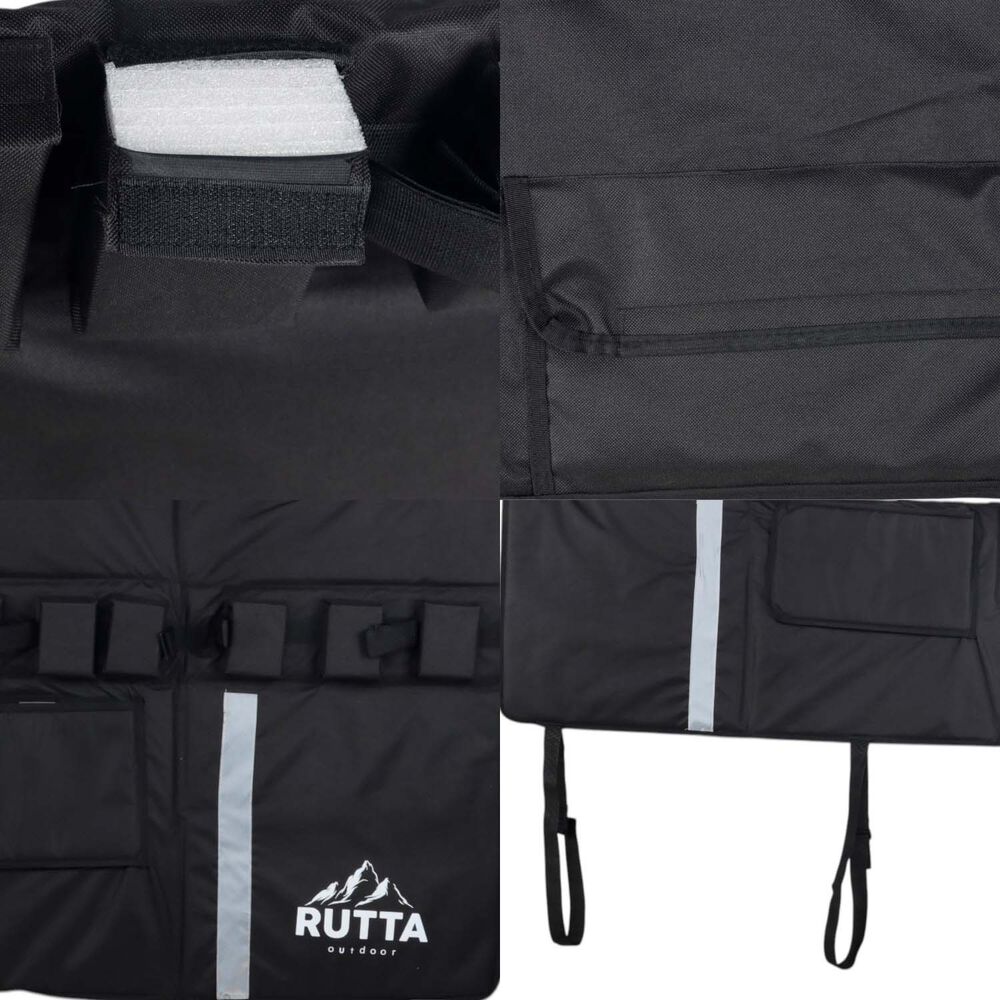 Pad Bicicleta L 152 X 99 Cm Negro image number 4.0