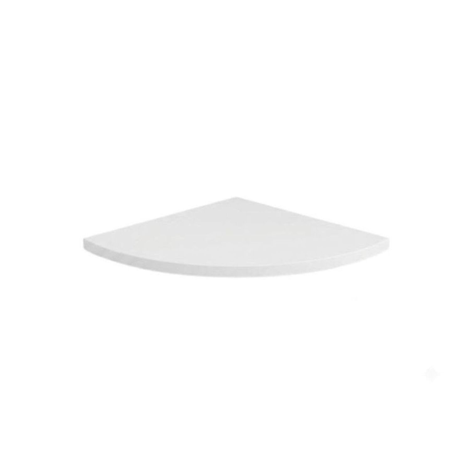 Repisa Flotante Esquinera Decoraci&oacute;n Moderna Blanca 30cm image number 0.0