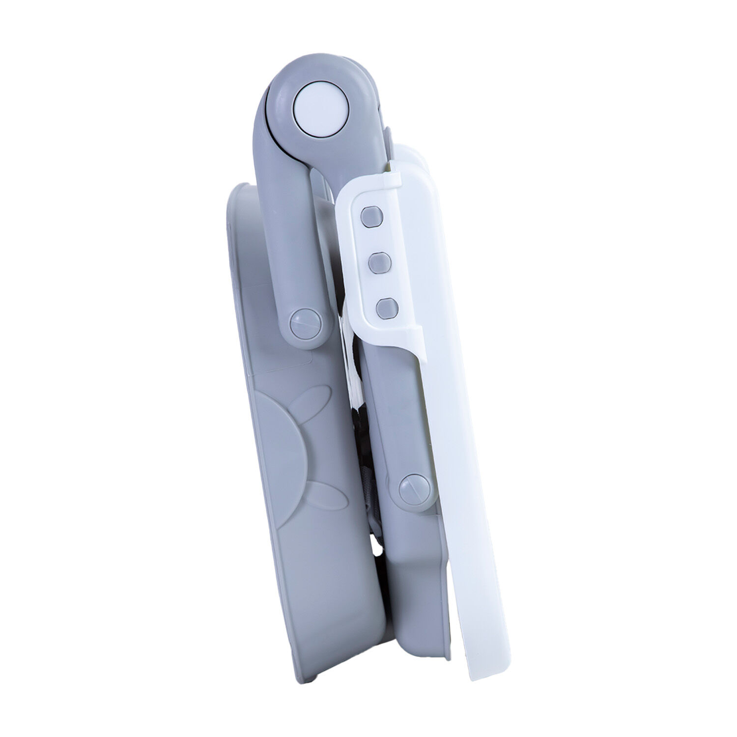 Silla De Comer Plegable Portatil Bebe Ni&ntilde;o Fold Gris image number 5.0