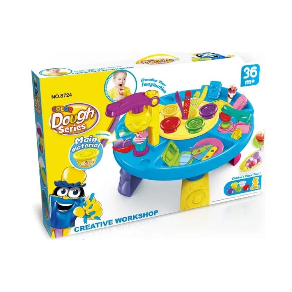 Juguete Mesa Didactica Con Accesorios Plasticina Infantil image number 1.0