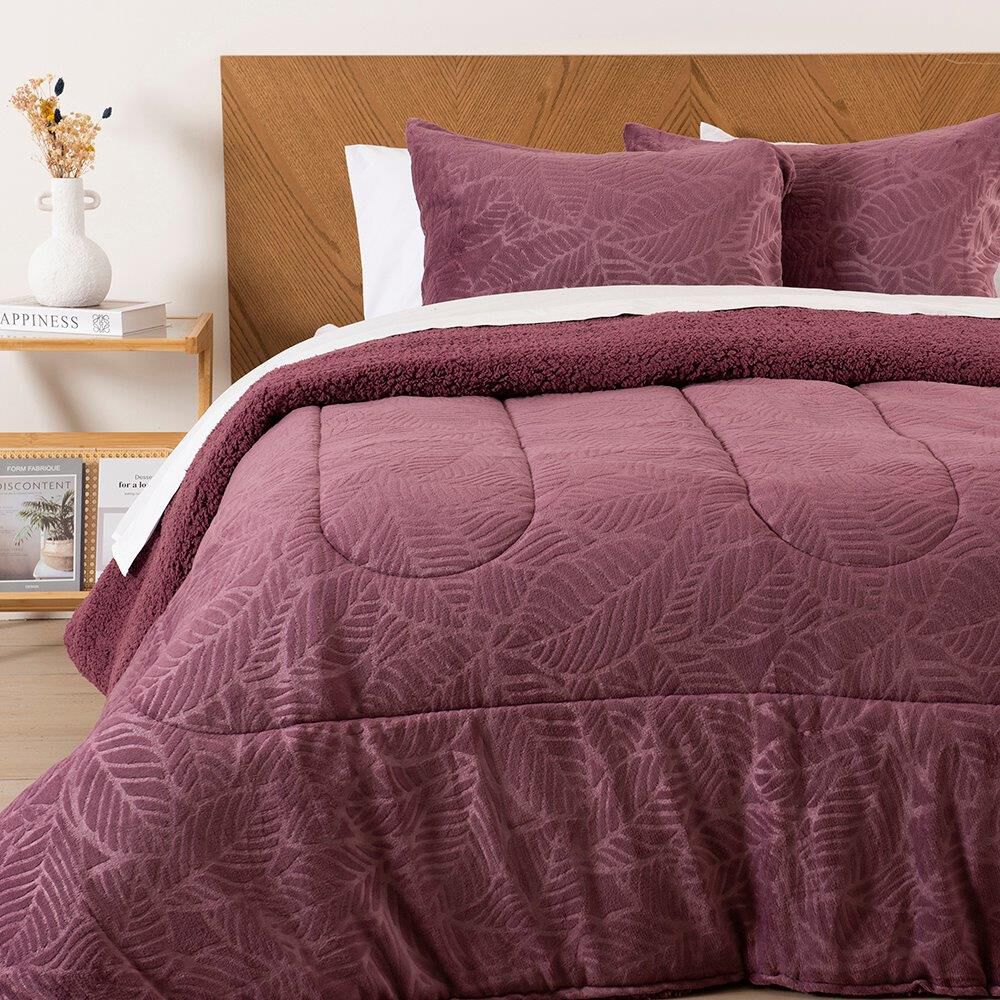 Plumon Coral Emboss King Morado image number 0.0