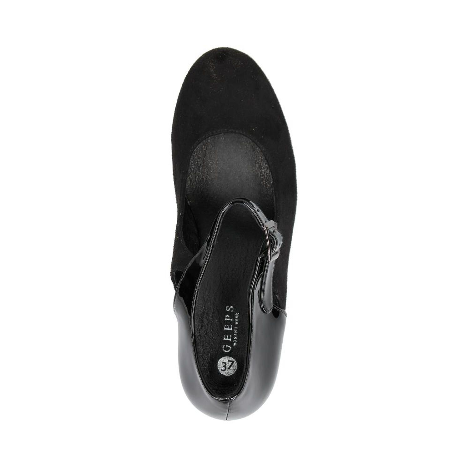 Zapato Con Taco Mujer Geeps Black image number 4.0