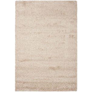 Alfombra Shaggy De Polipropileno 160x190 Barcelona - Beige