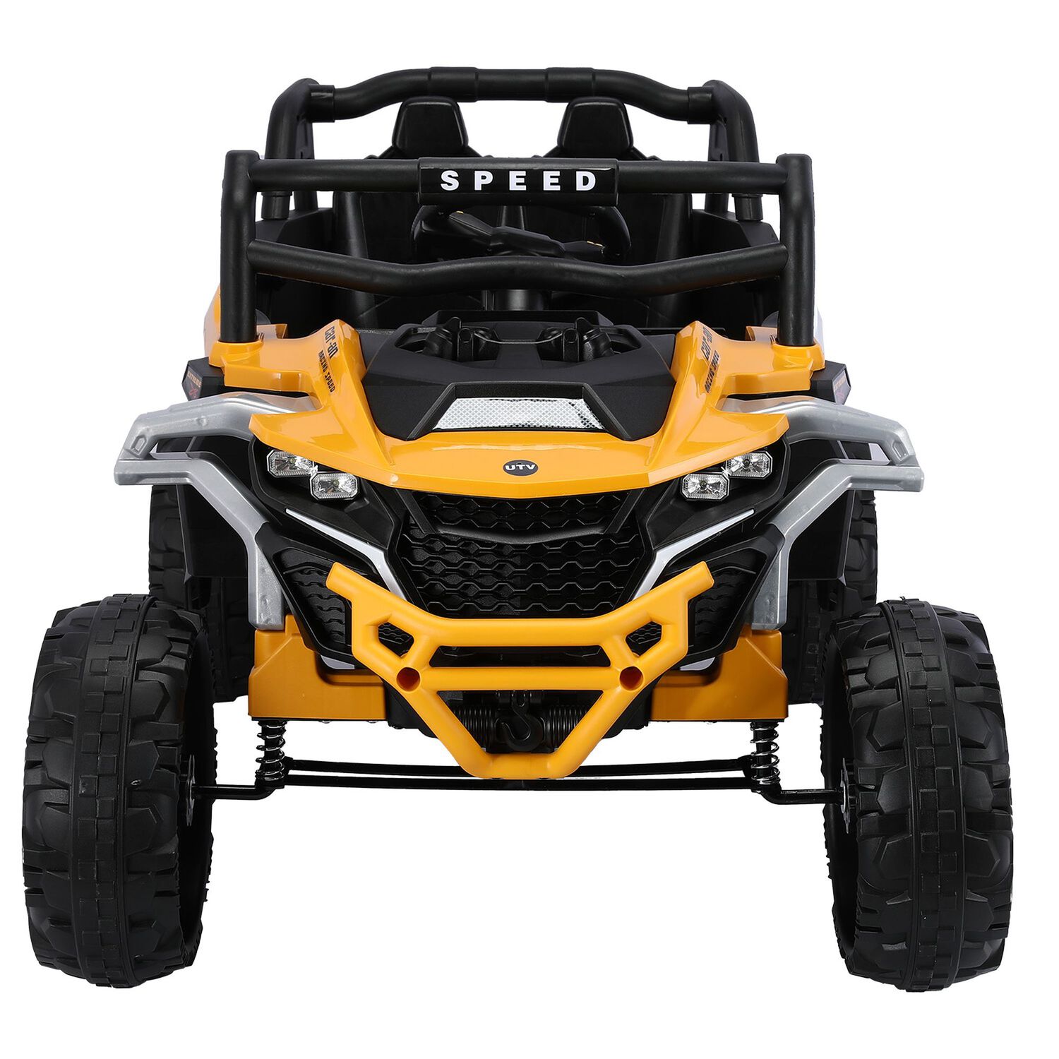 Auto A Bater&iacute;a Buggy 4x4 Adventure Infantil Naranjo image number 3.0