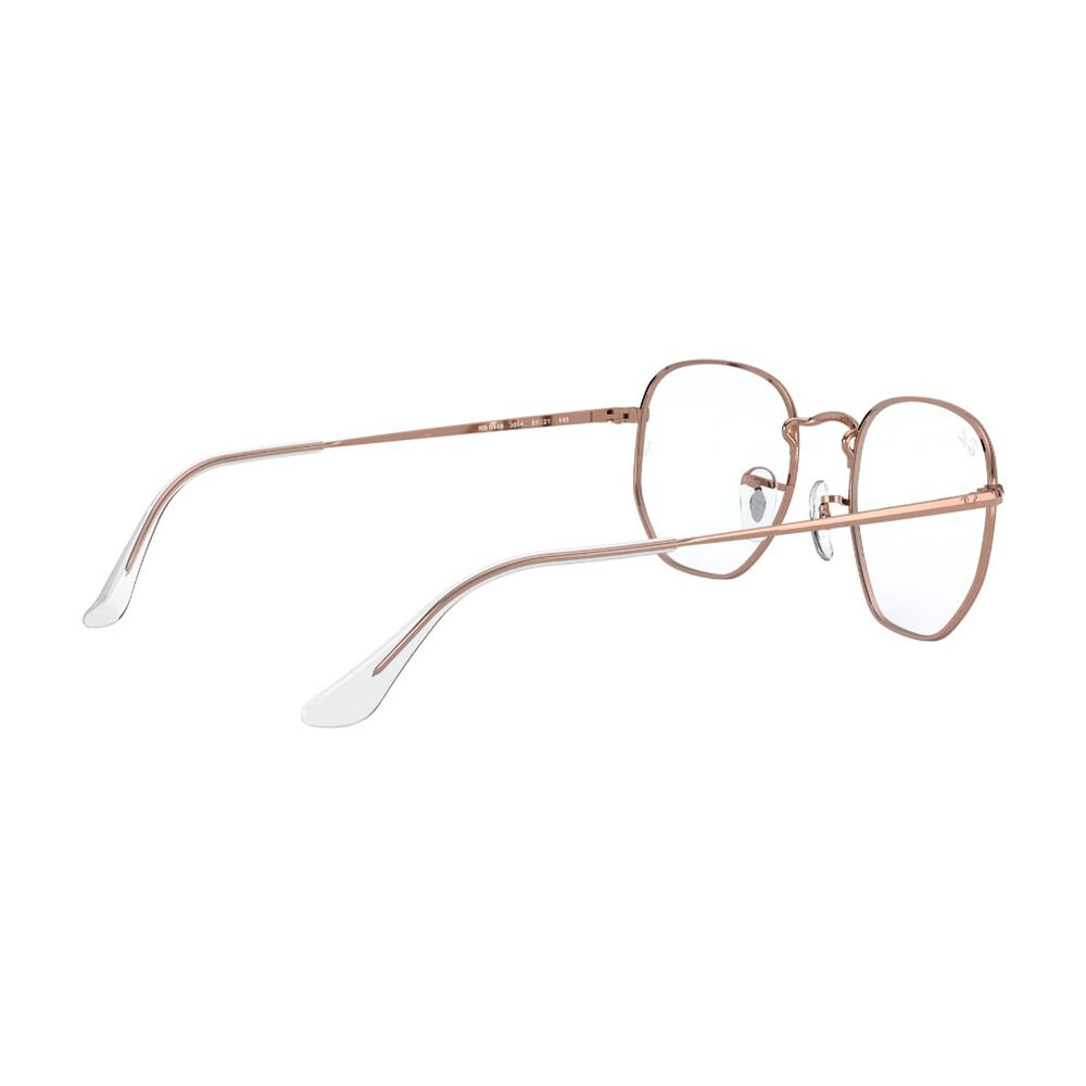 Lentes &Oacute;pticos Hexagonal Rosado Ray-ban Optical image number 8.0