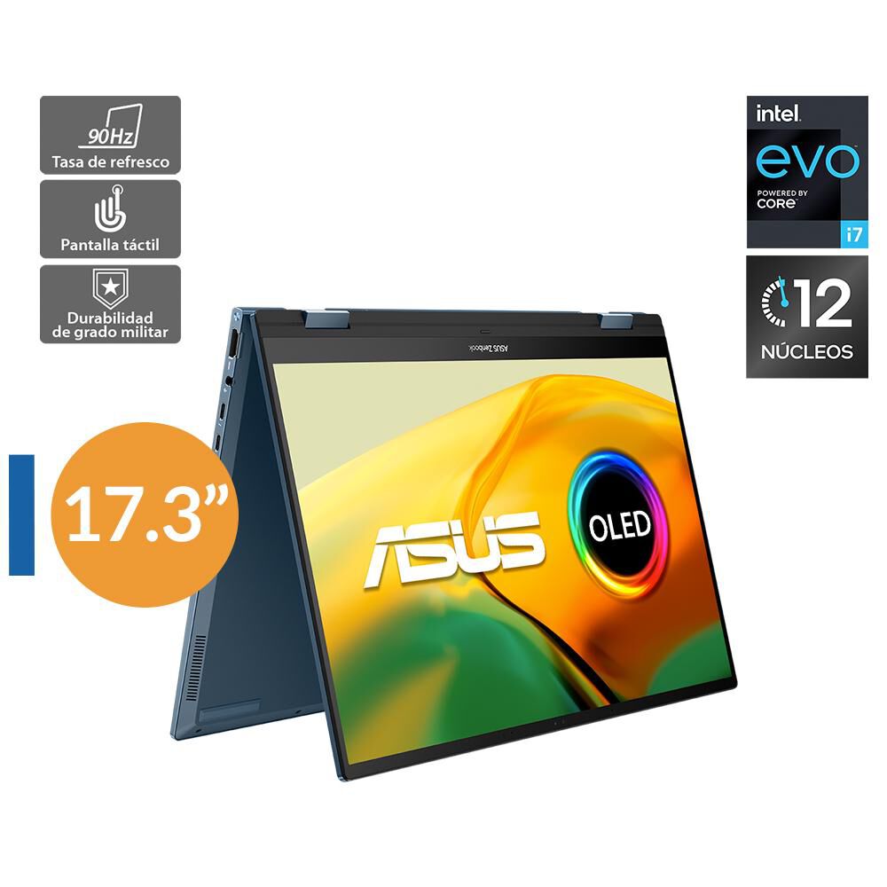 Notebook 14" Asus Zenbook 14 Flip Oled UP3404 / Intel Core I7 / 16 GB RAM / 1 TB SSD image number 0.0