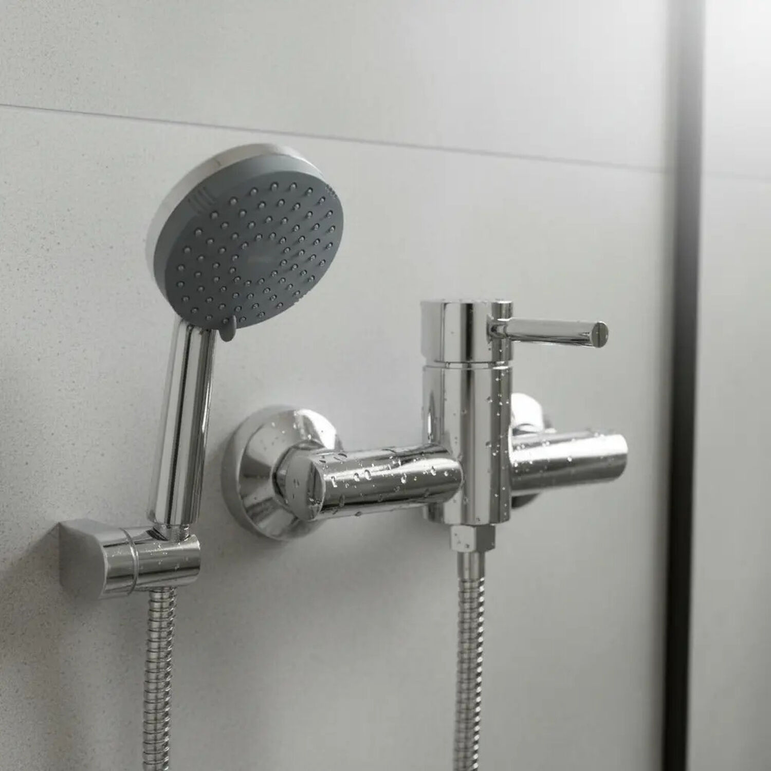 Monomando Llave Grifo Para Ducha Modelo Oz Marca Stretto image number 0.0
