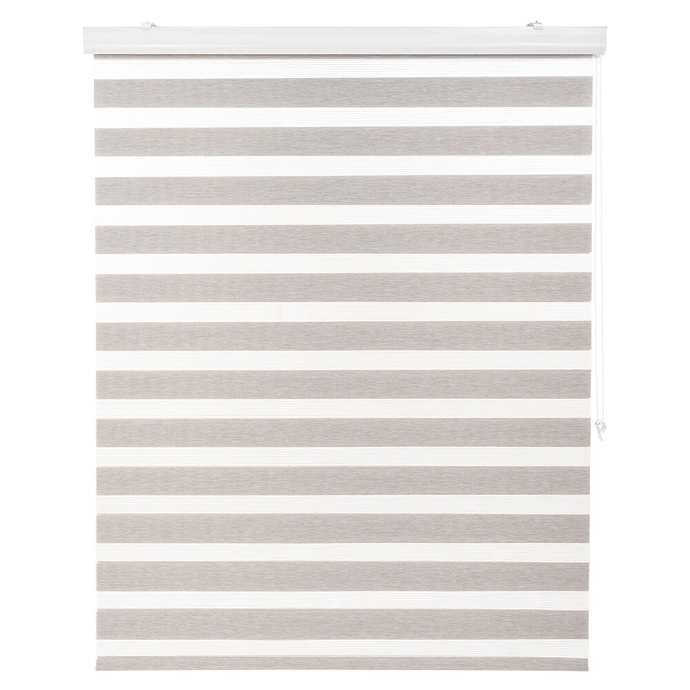 Cortina Duo Con Cenefa Premium 180x240cm Color Gris Plata image number 2.0