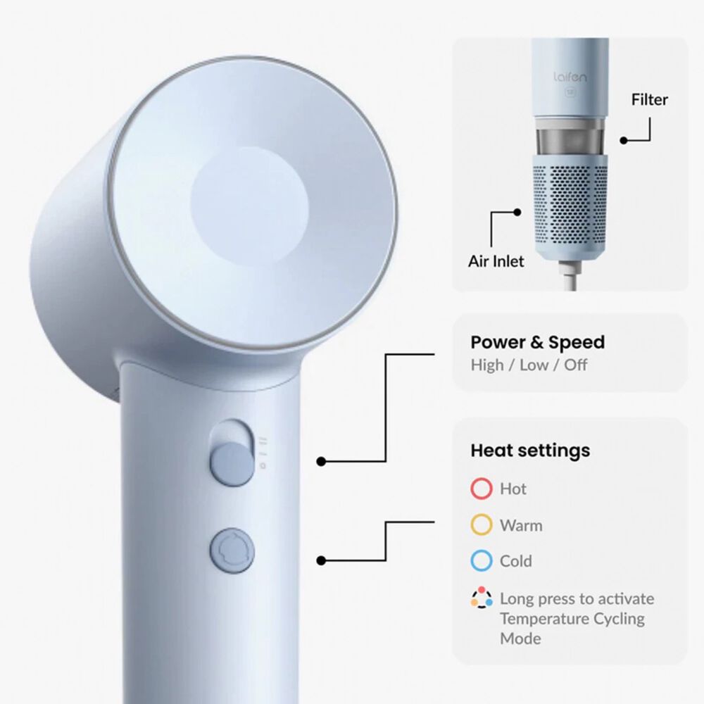 Secador Laifen Se Azul image number 2.0