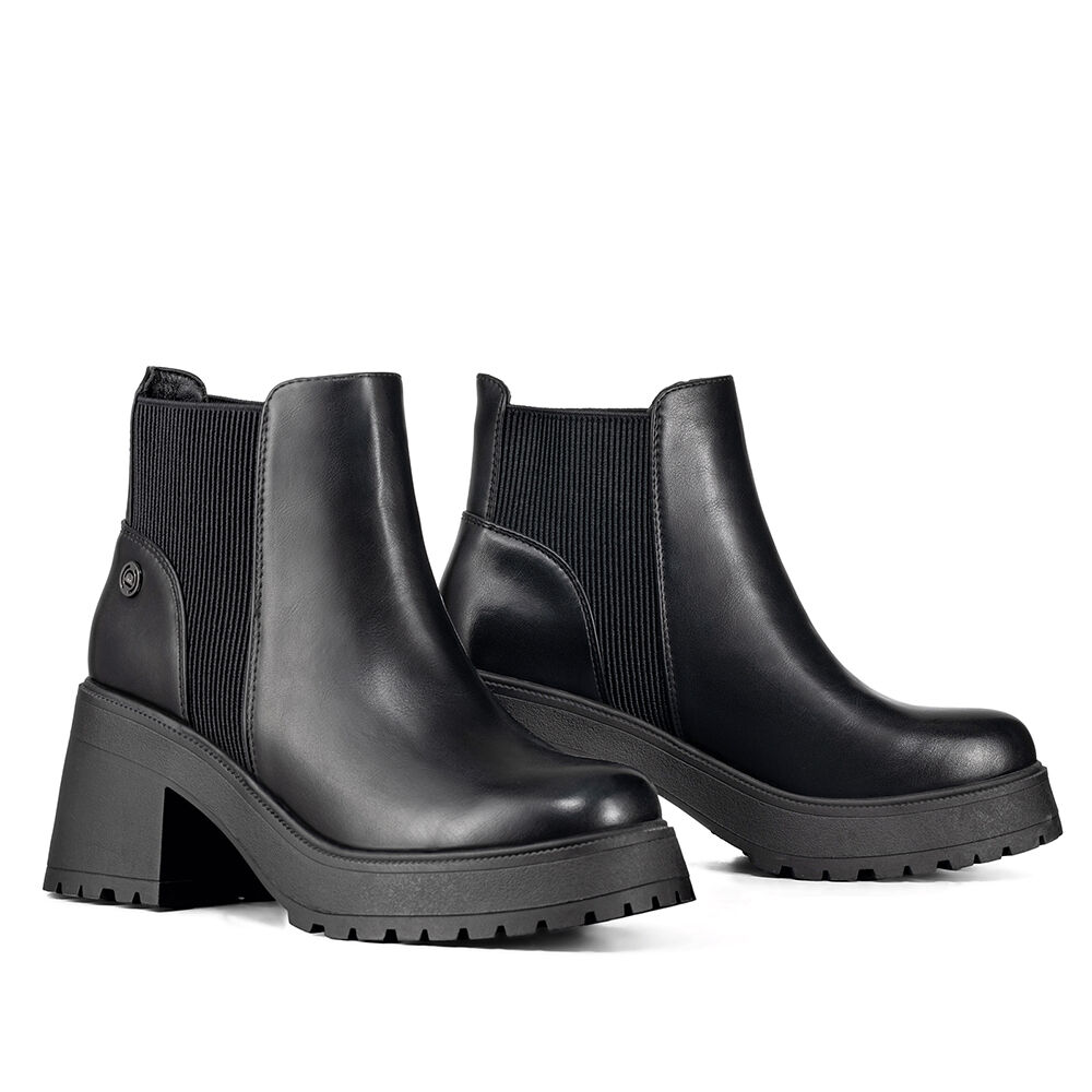 Botin Mujer Casual Eco Cuero Con Felpa Vintage Weide Czy612 image number 5.0