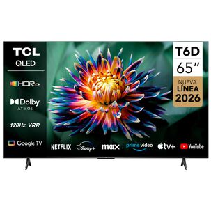 Qled 65" TCL T6D / Ultra HD 4K / Smart TV