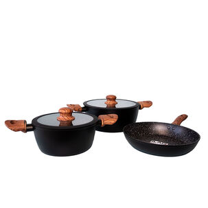 Batería De Cocina Keep Granite Line / 5 Piezas