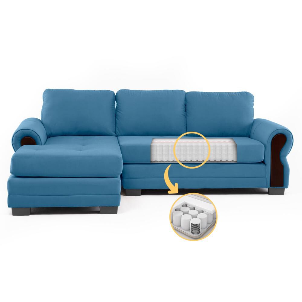 Sof&aacute; Seccional Living Factory Oregon Izquierdo / 4 Cuerpos image number 2.0