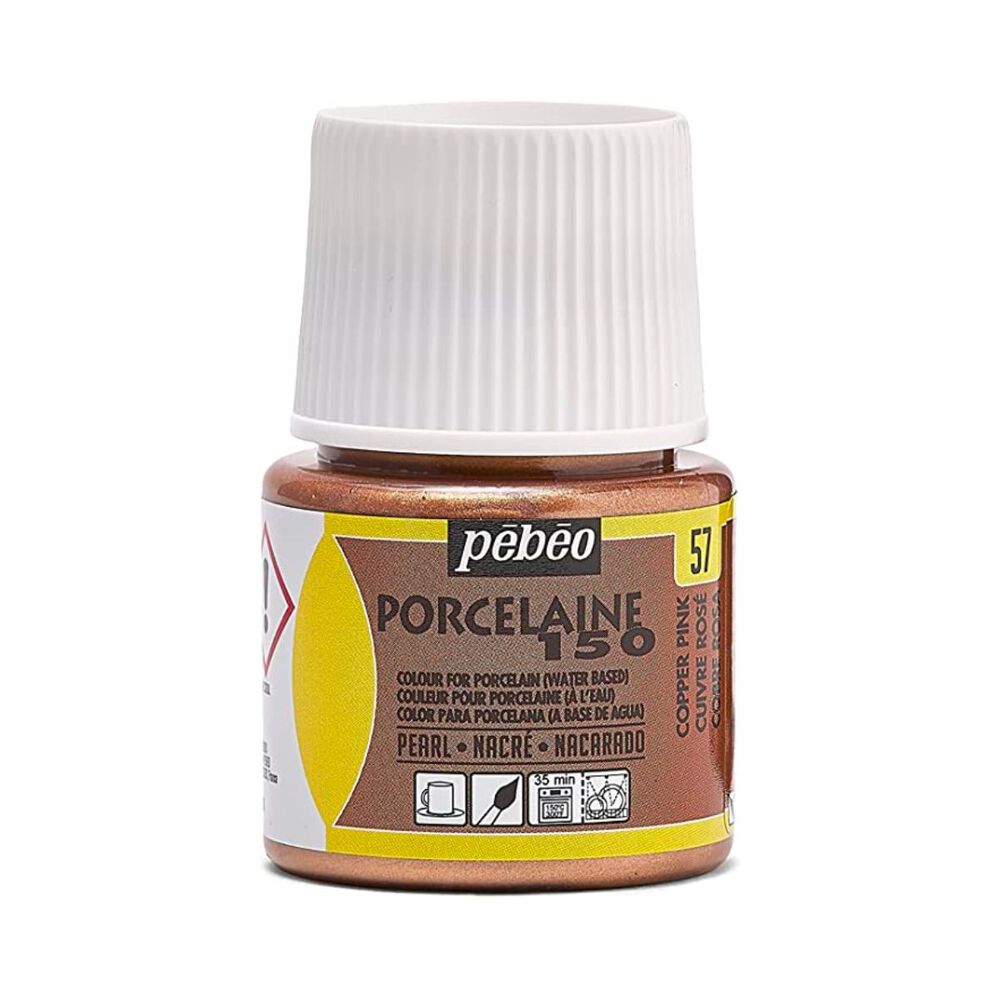 57 Torn. Cobre Rosa Pebeo Porcelaine 150 De 45 Ml image number 0.0
