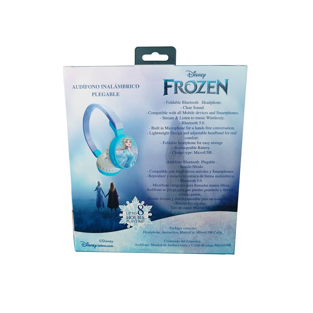 Aud&iacute;fono Inalambrico Plegable Bluetooth 5.0 Frozen image number 4.0