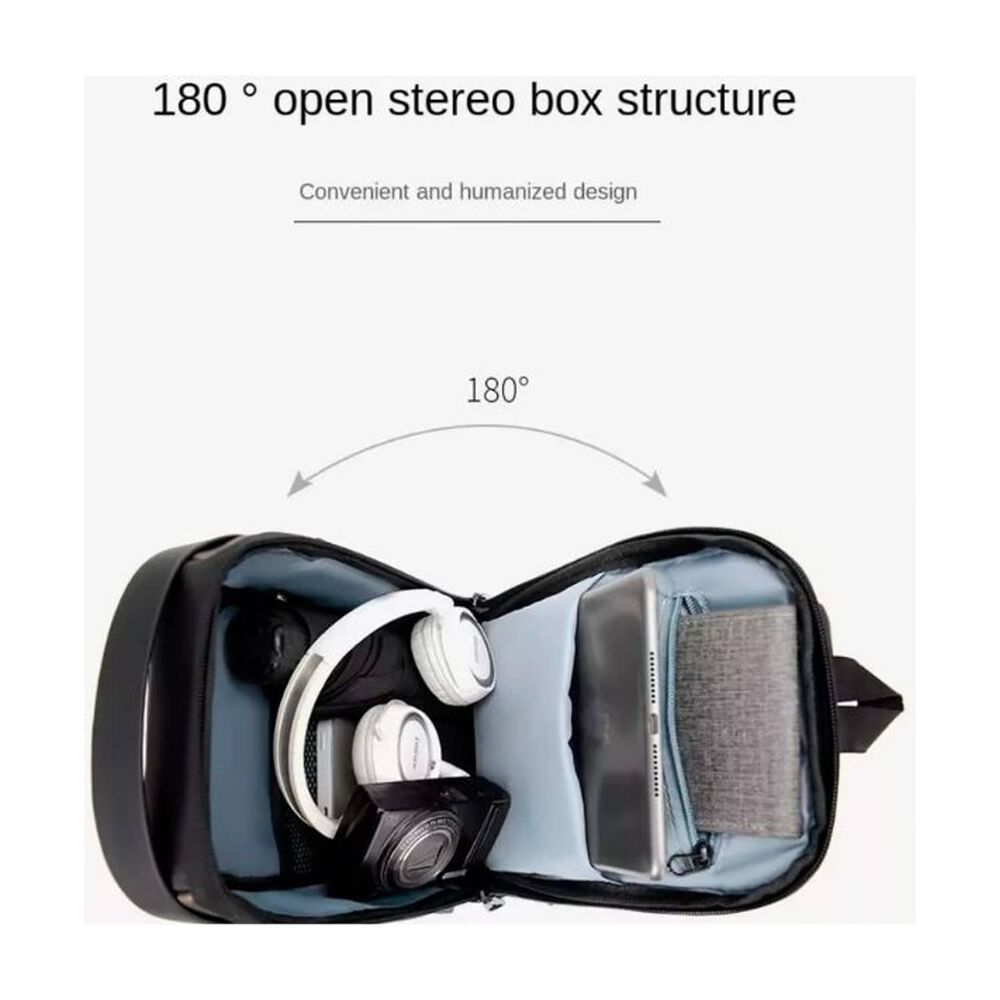 Mochila Banano De Viaje Hombre - Impermeable Y Antirrobo image number 2.0