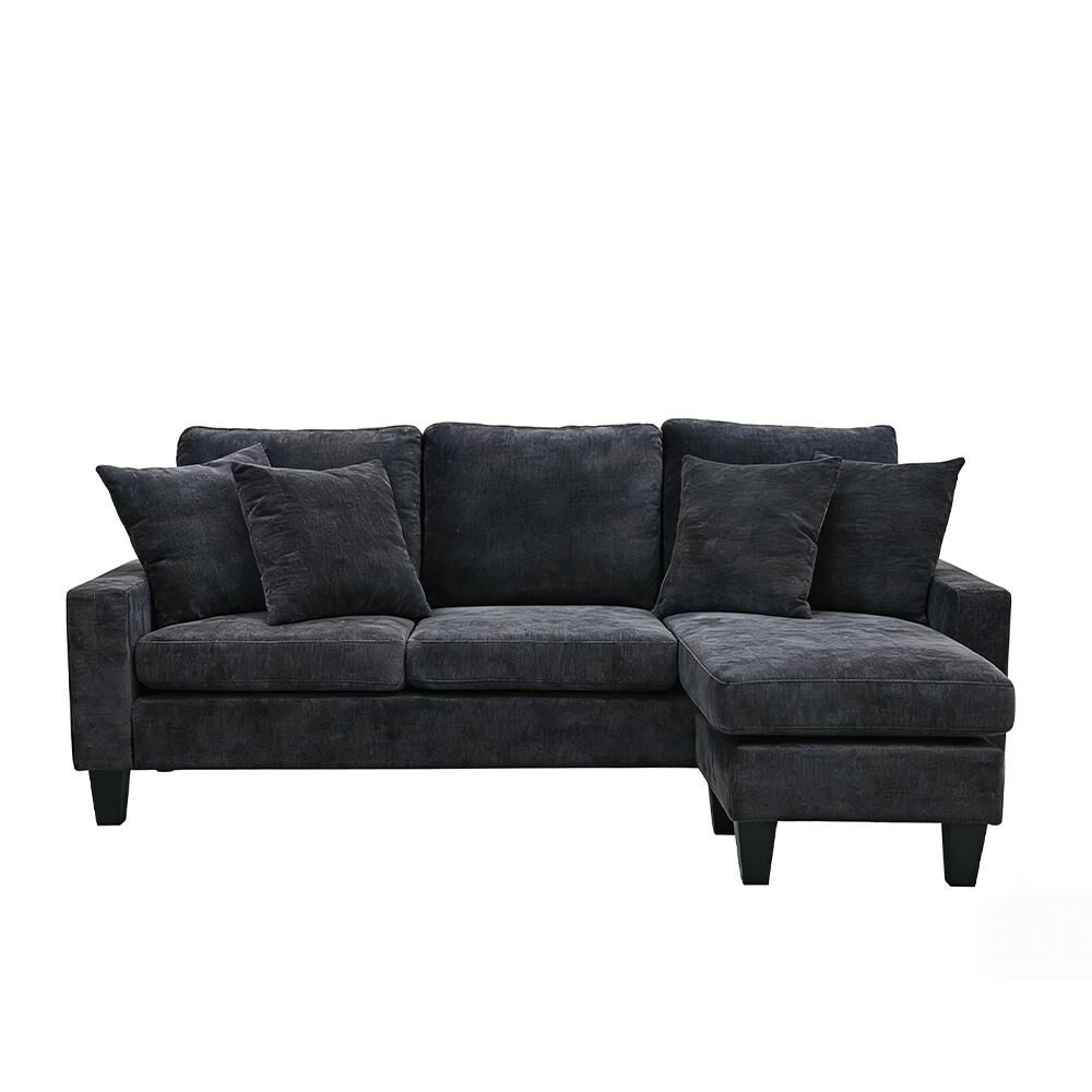 Sof&aacute; Seccional Zoy Home Bergen Chaise Longue Izquierdo / 3 Cuerpos image number 7.0