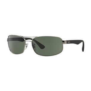 Lentes De Sol Gunmetal Green Ray-ban