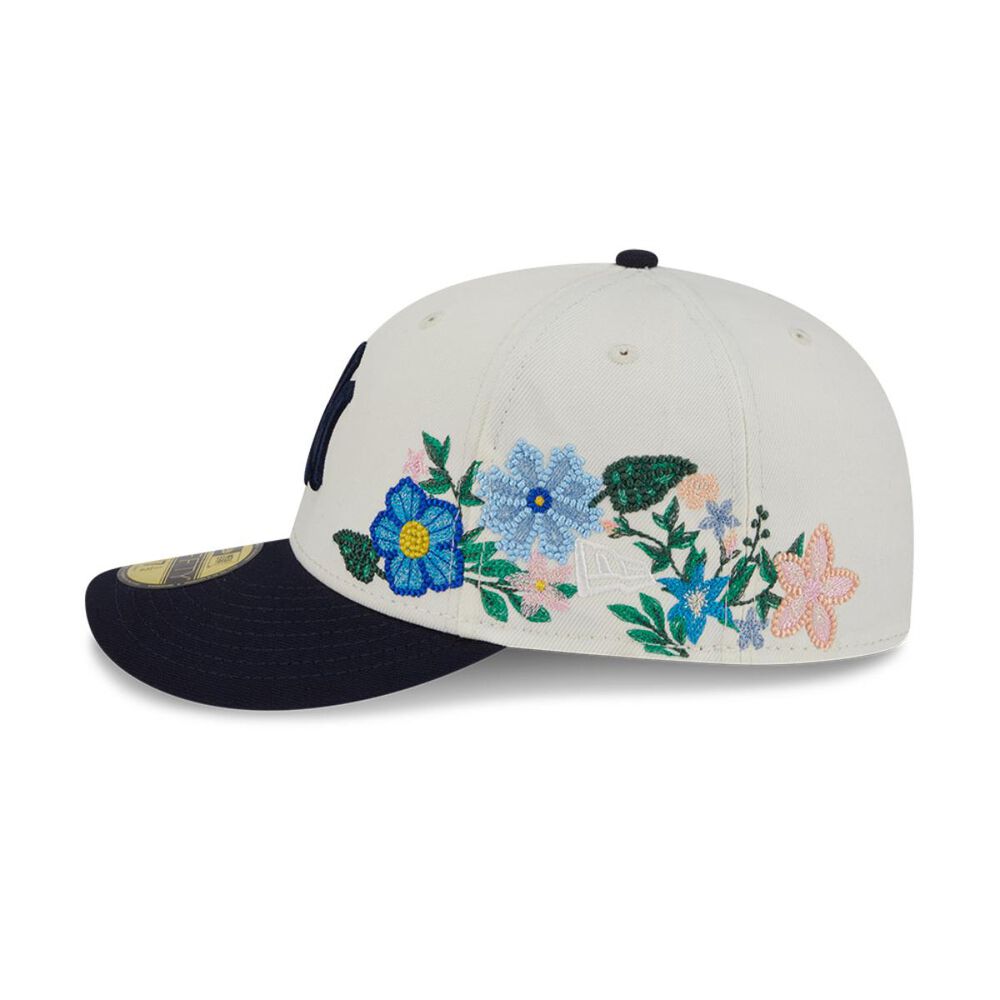 Gorra 59fifty New York Yankees Tonal Florals Navy image number 3.0
