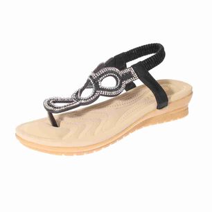 Sandalia Confort Negro Bbo Art. 51008b30035black
