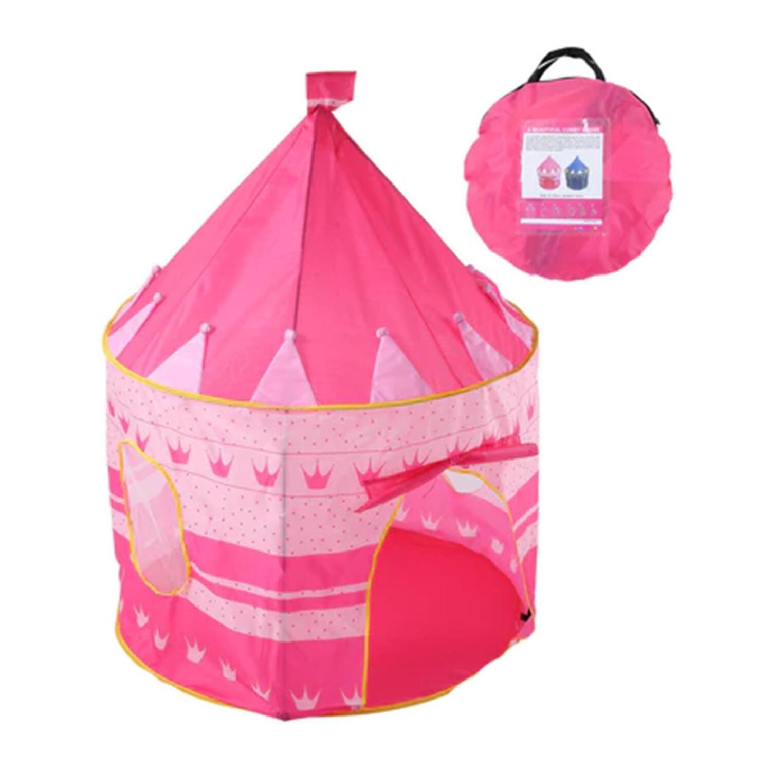 Juguete Carpa Castillo Princesas 135x105cm Rosado Infantil image number 1.0