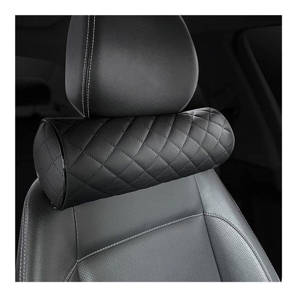 Almohada Cervical Auto Coj&iacute;n Reposacabezas Auto Cuero image number 4.0