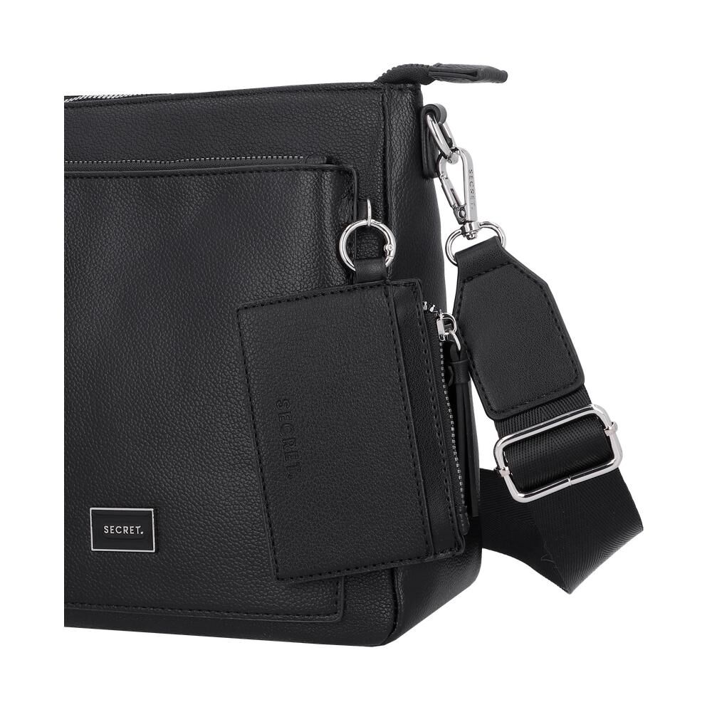 Bandolera Secret Nara St6 M Negro image number 4.0