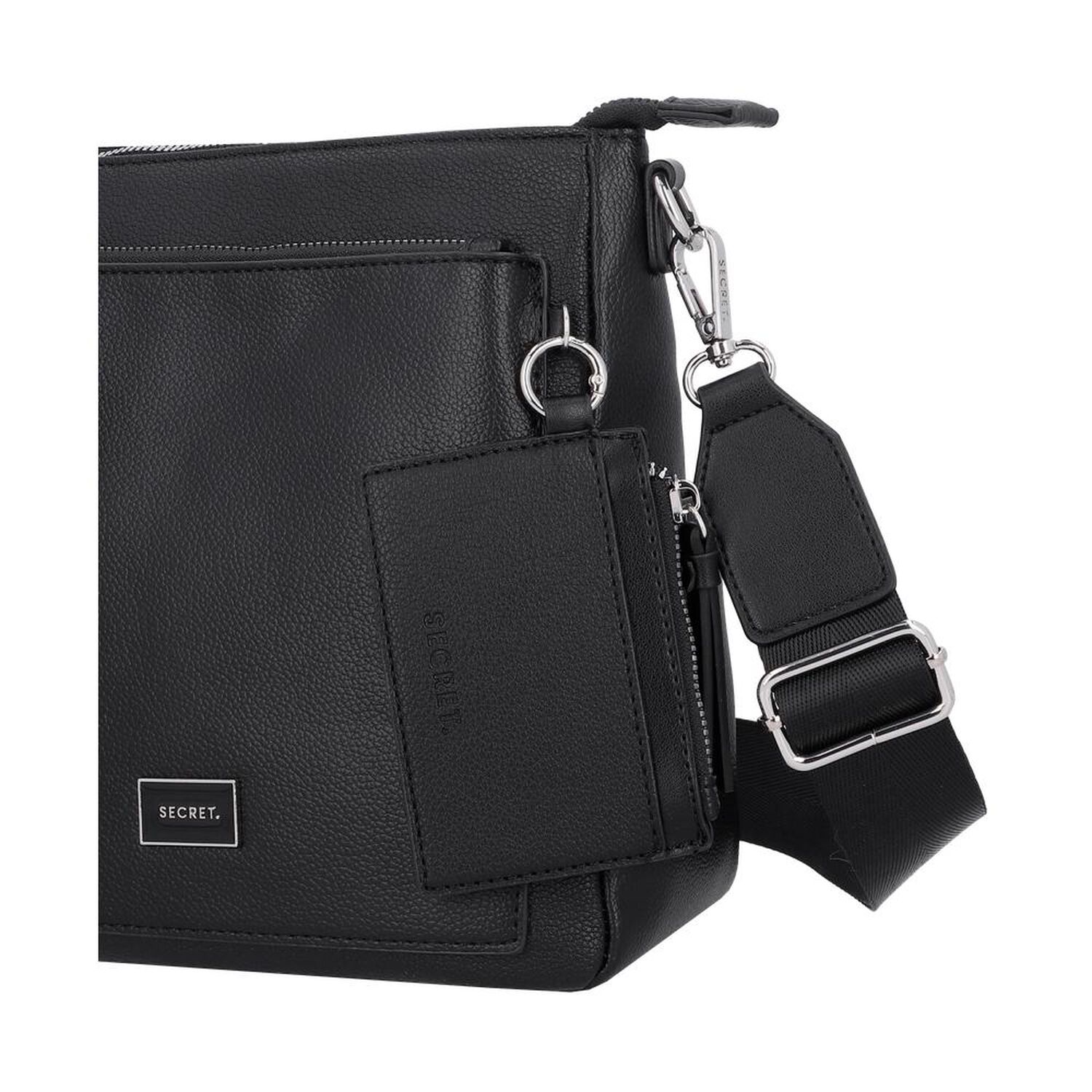 Bandolera Secret Nara St6 M Negro image number 4.0