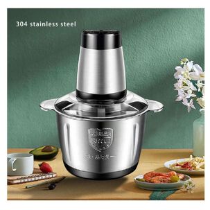 Triturador Picador De Alimentos Acero Inox 3litros